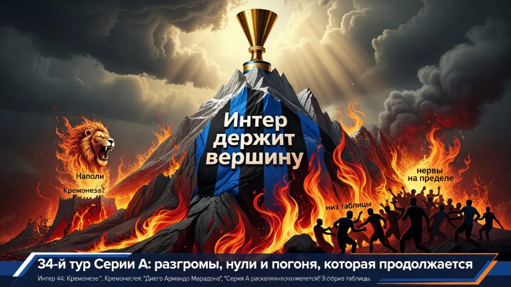 «Интер» держит вершину. Серия А раскаляется!